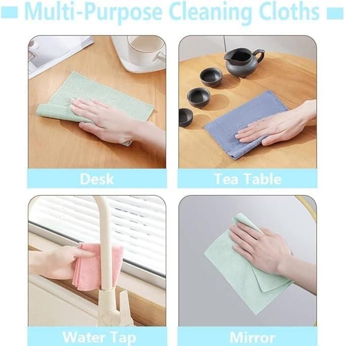 Microfiber Cleaning Cloth - 20 PIECES (Pack of 1)