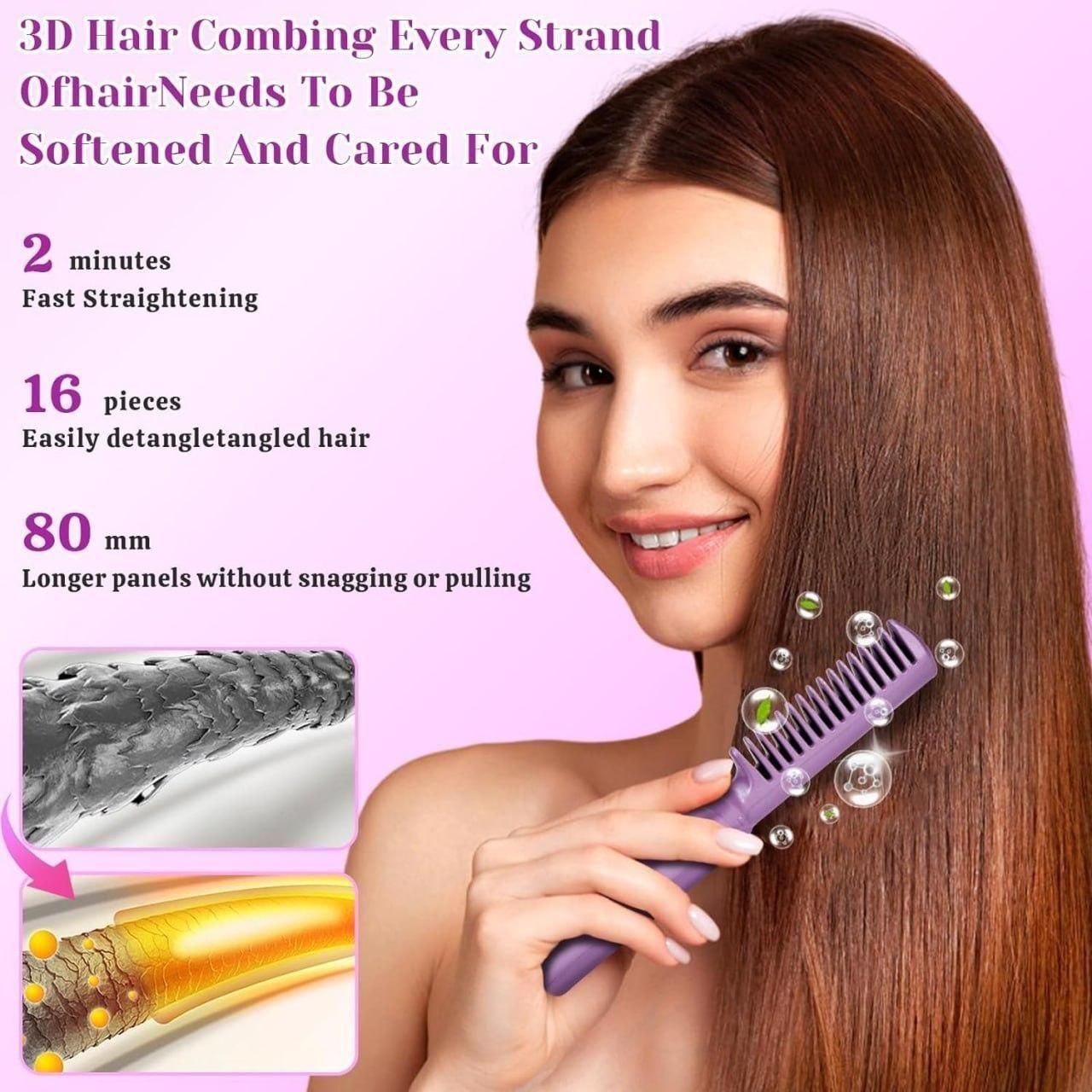 Portable Mini Hair Straightner Rechargeable