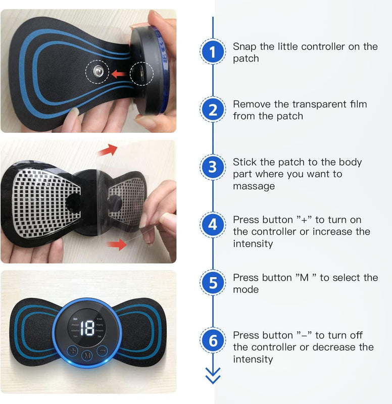 wireless body massager