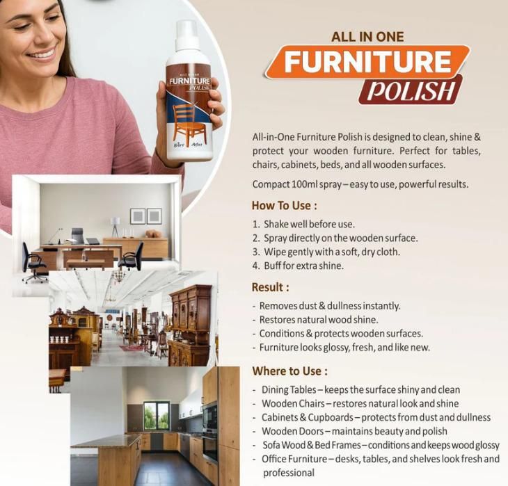 All In One Furniture Polish 450 gram