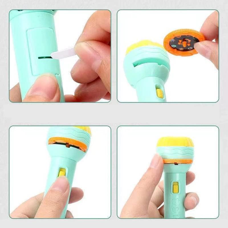 Slide Flashlight Torch Kids learning Toy