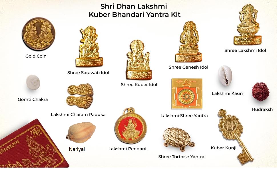 SHRI DHAN LAXMI KUBER POOJA KIT