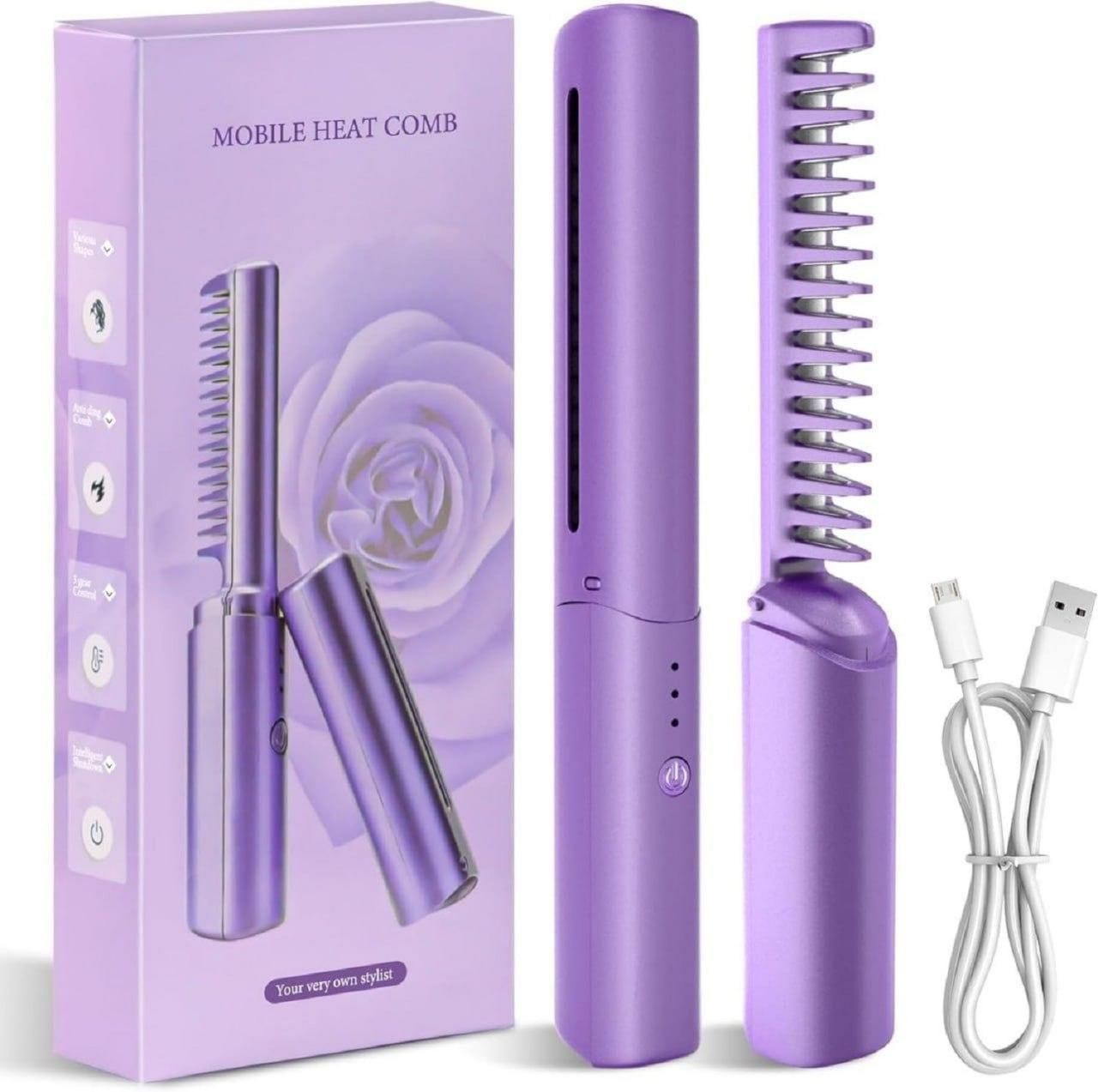 Portable Mini Hair Straightner  Rechargeable