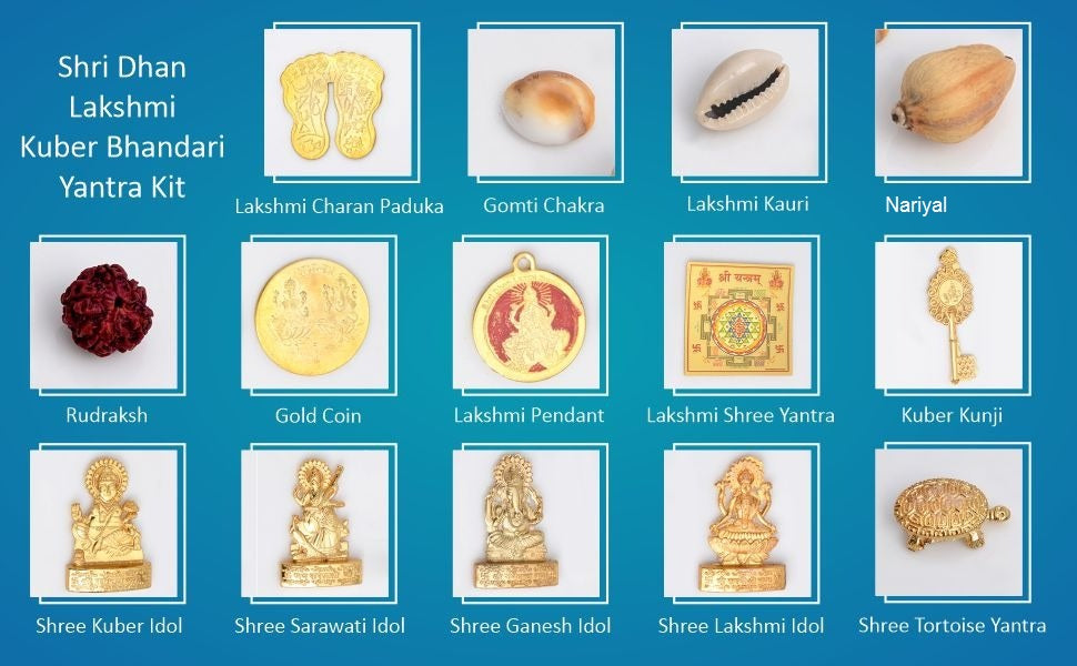 SHRI DHAN LAXMI KUBER POOJA KIT